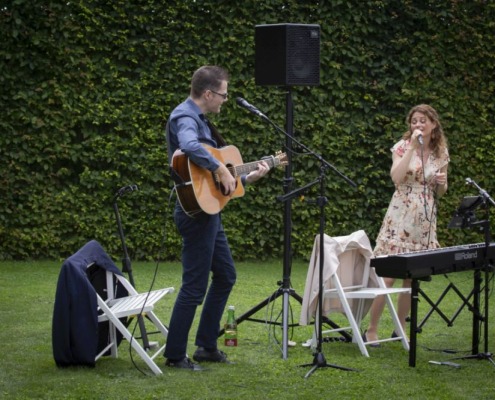 Akustik Duo Coverage am Oberbauergut - Standesamtliche Trauung