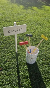 Croquet im kaiserlichen Garten