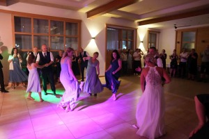 Hier wird abgefeiert Hochzeitsparty pur