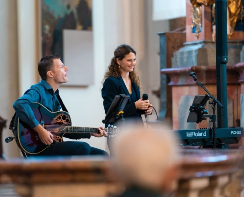 Hochzeitsmusiker und -sängerin in Großgmain