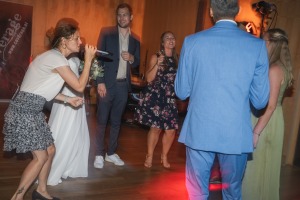 Hochzeitssängerin im Publikum Oberösterreich
