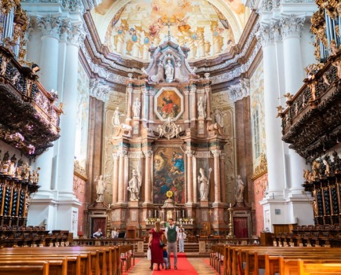 Innenraum Stiftsbasilika St Florian