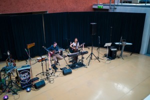 Livemusik auf der Hochzeitsmesse im Design Center Linz