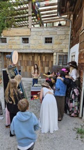 Mädels-Spass mit dem Fotospiegel