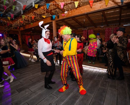 Ob Clown oder Hase Hauptsache verkleidet