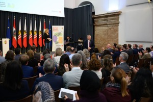 Preisverleihung im Steinernen Saal im Landhaus in Linz Preisverleihung im Steinernen Saal im Landhaus in Linz