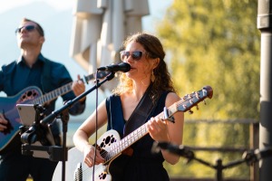 Unplugged Duo auf der Wolfschwang Alm