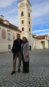 Unser Duo beim Schloss Lamberg in Steyr Unser Duo beim Schloss Lamberg in Steyr