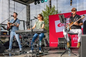 Unsere Band beim Streetfood Festival Max Center Wels